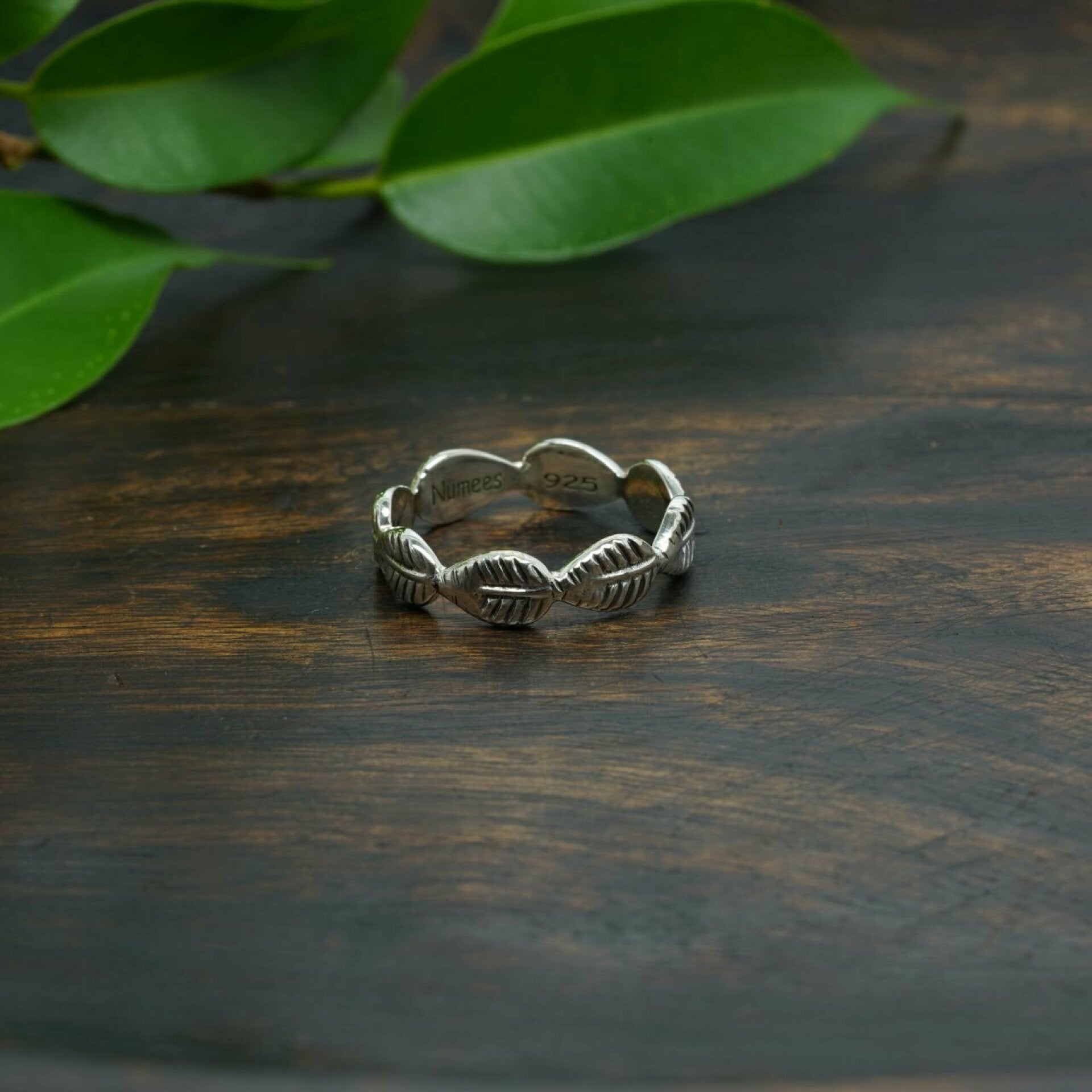 ring blatt silber, blatt ring silber, silber ring, silberring damen, ring silber, damen-ring silber, silberring, abetzi ring