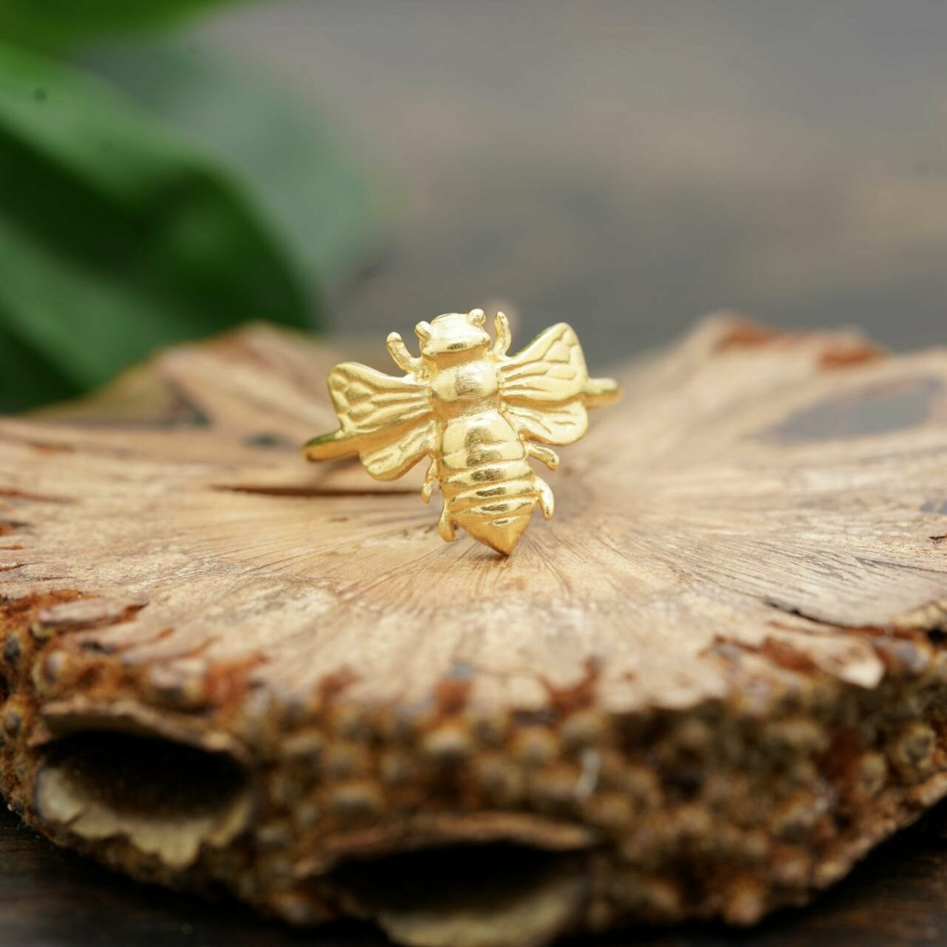 biene ring, ring biene, ring mit biene, ring biene gold