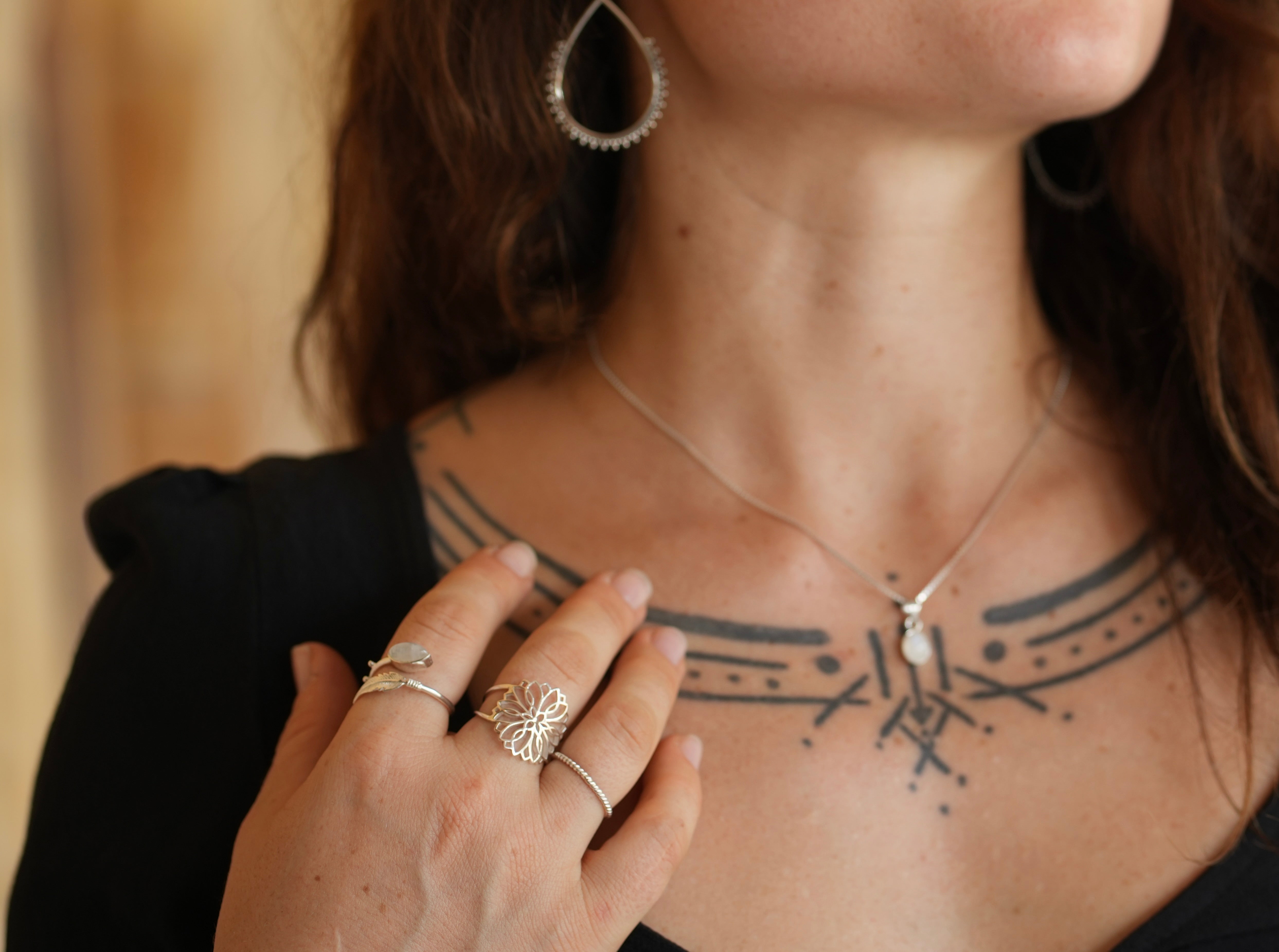 Gedrehter Ring, gedrehter ring silber, damen-ring silber, Zihna_Ring