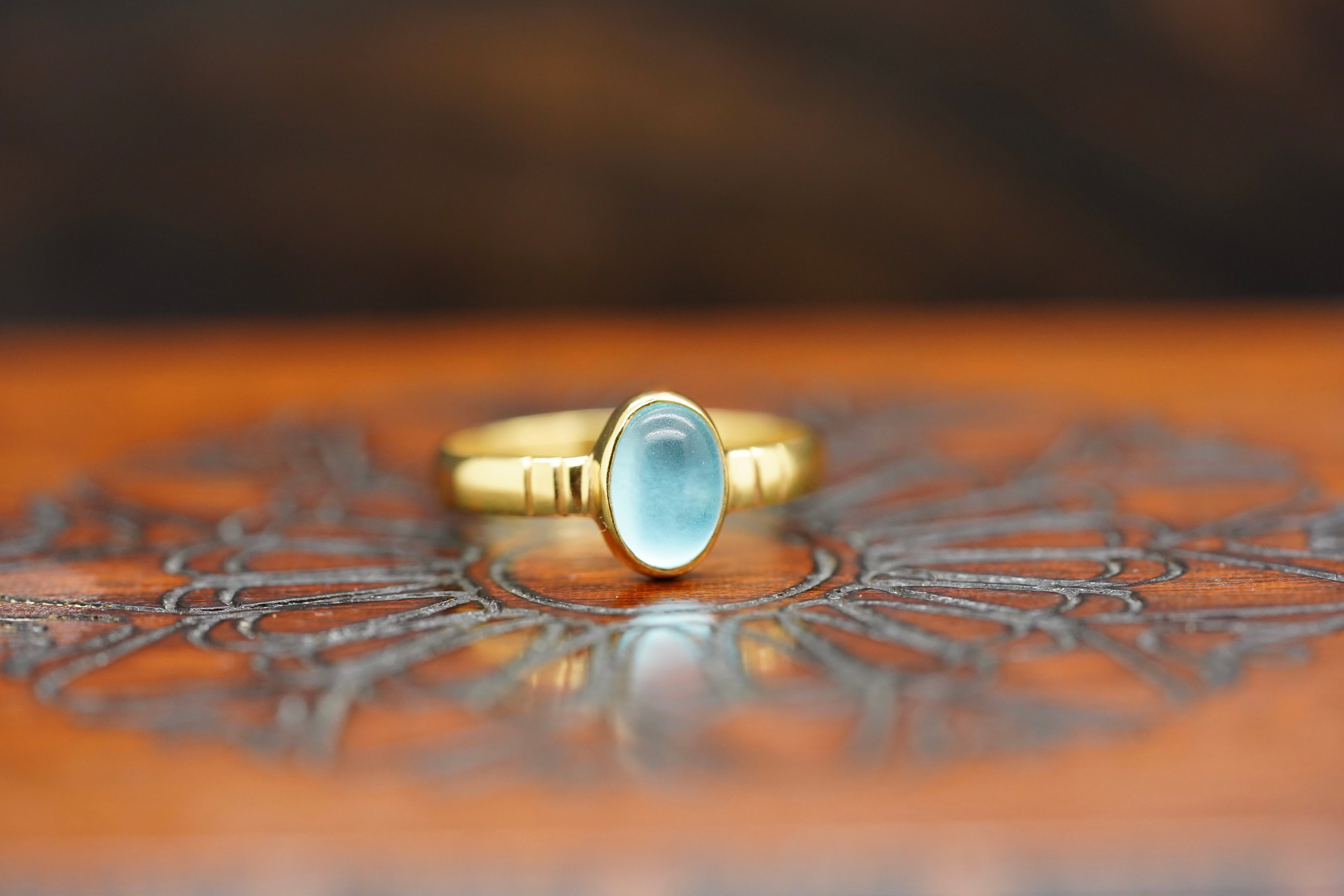 topas ring, ring blauer topas, blauer topas ring, topas ring gold, topas schmuck, schmuck mit topas, ring vergoldet, vergoldeter ring, goldener ring schmuck, Edelstein ring, mini kaya ring