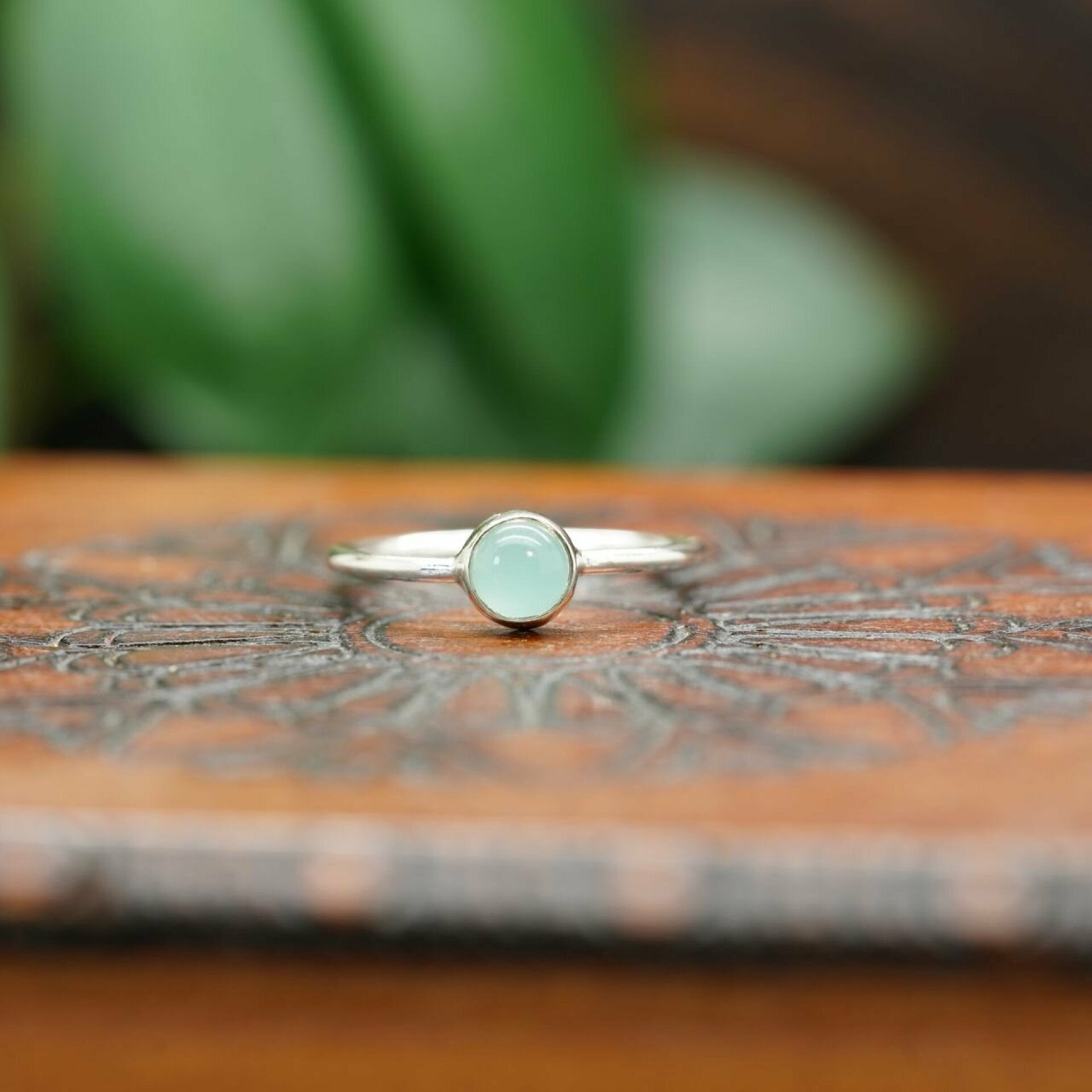 chalcedon ring, blauer chalcedon ring, chalcedon ring silber, ring mit chalcedon, sani ring, silber ring, edelstein ring
