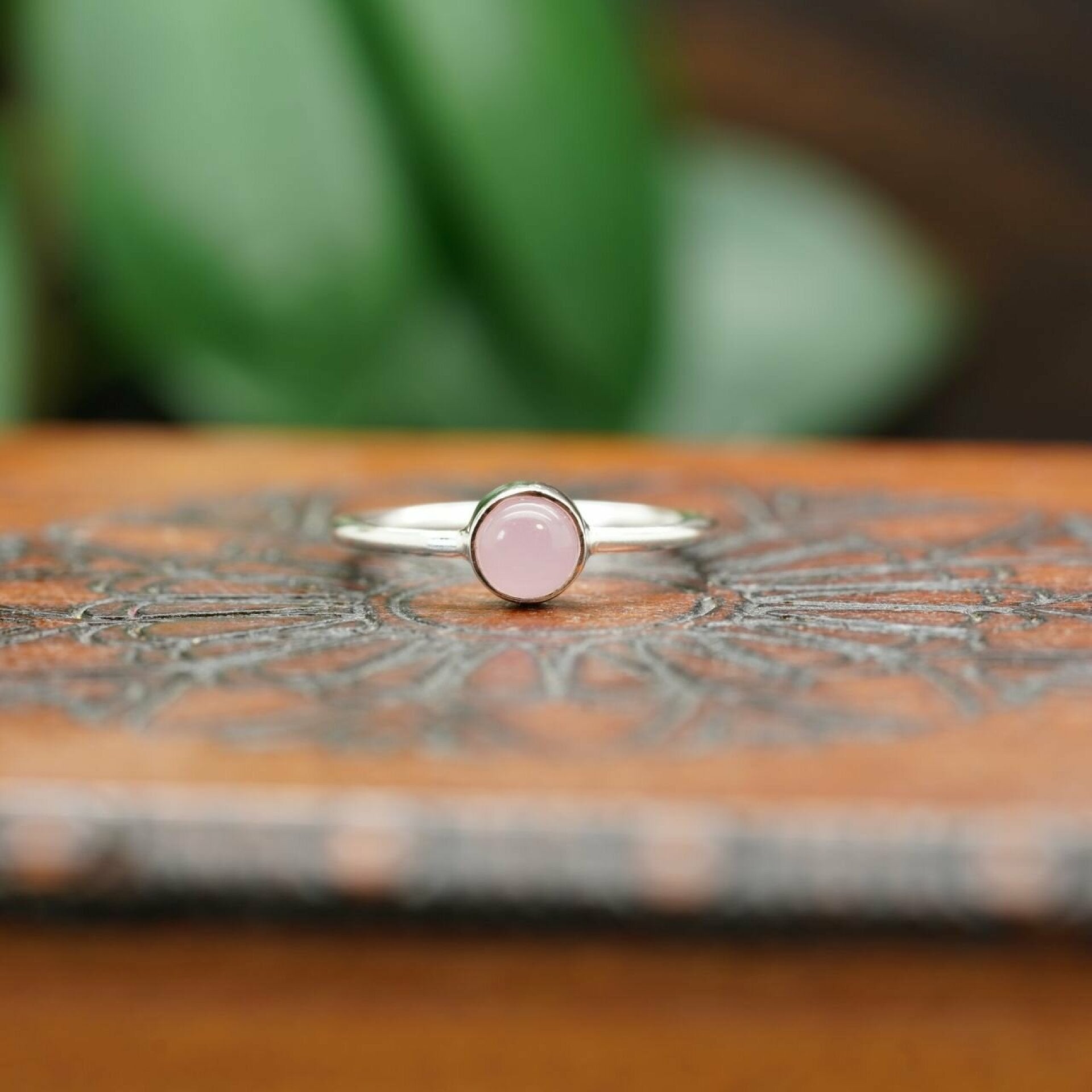 rosenquarz ring, rosenquarz schmuck, ring rosenquarz, ring mit rosenquarz, rosenquarz ring silber, edelstein ring, sani ring, silber ring