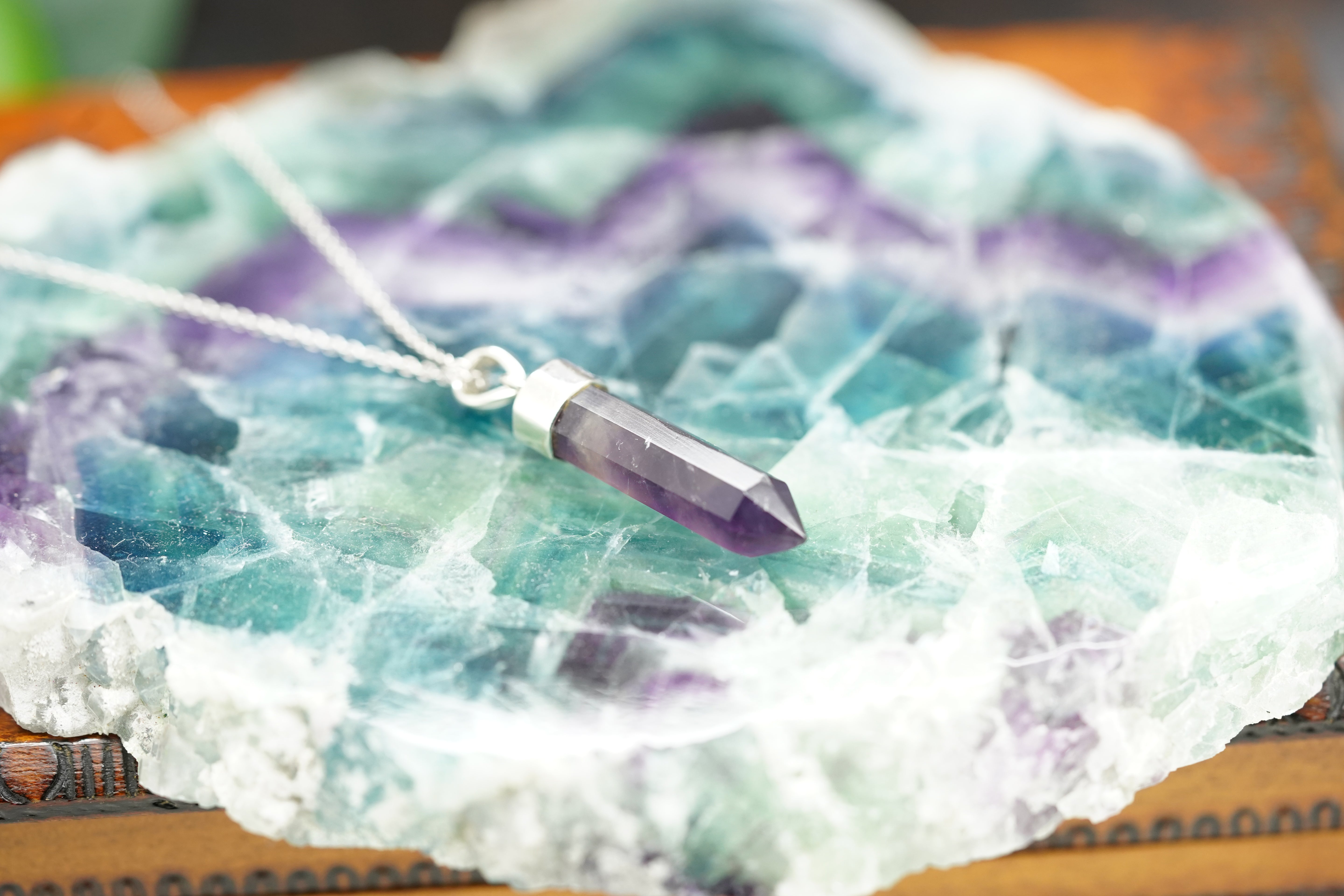 amethyst kette, echte amethyst kette, amethyst kette silber, satinka kette, edelstein kette, amethyst anhänger, kette mit edelstein
